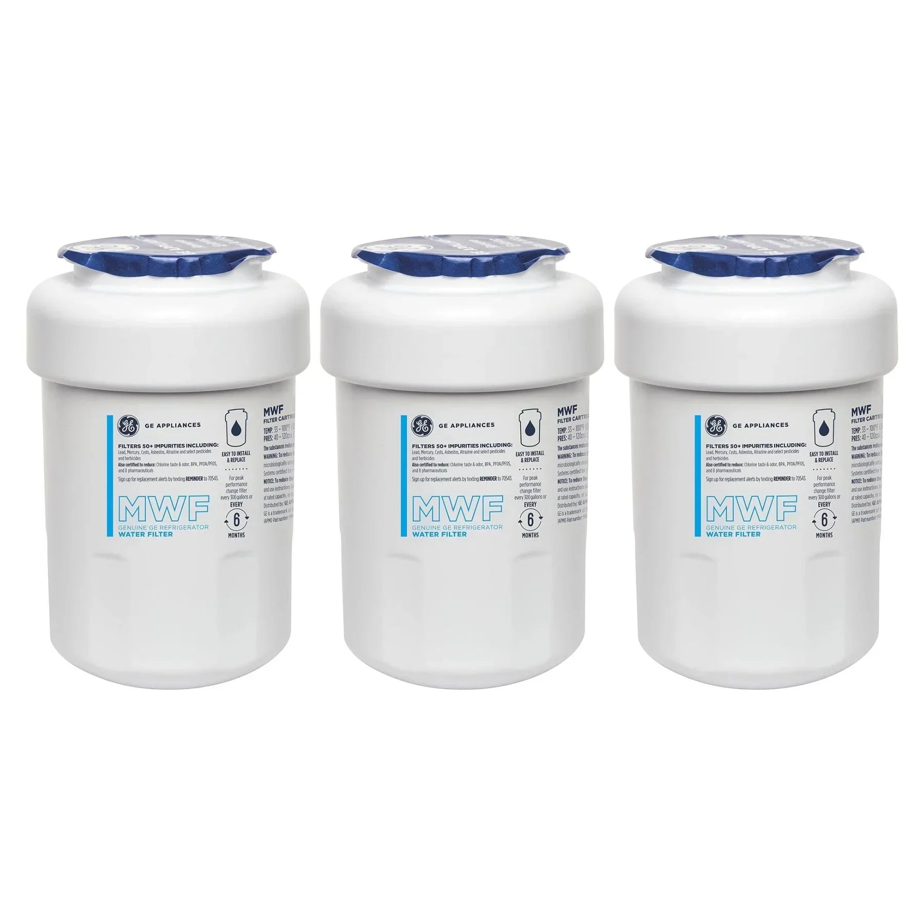 GE MWF Water Filter Replacement – Fits with GE MWF, GWF, GWFA